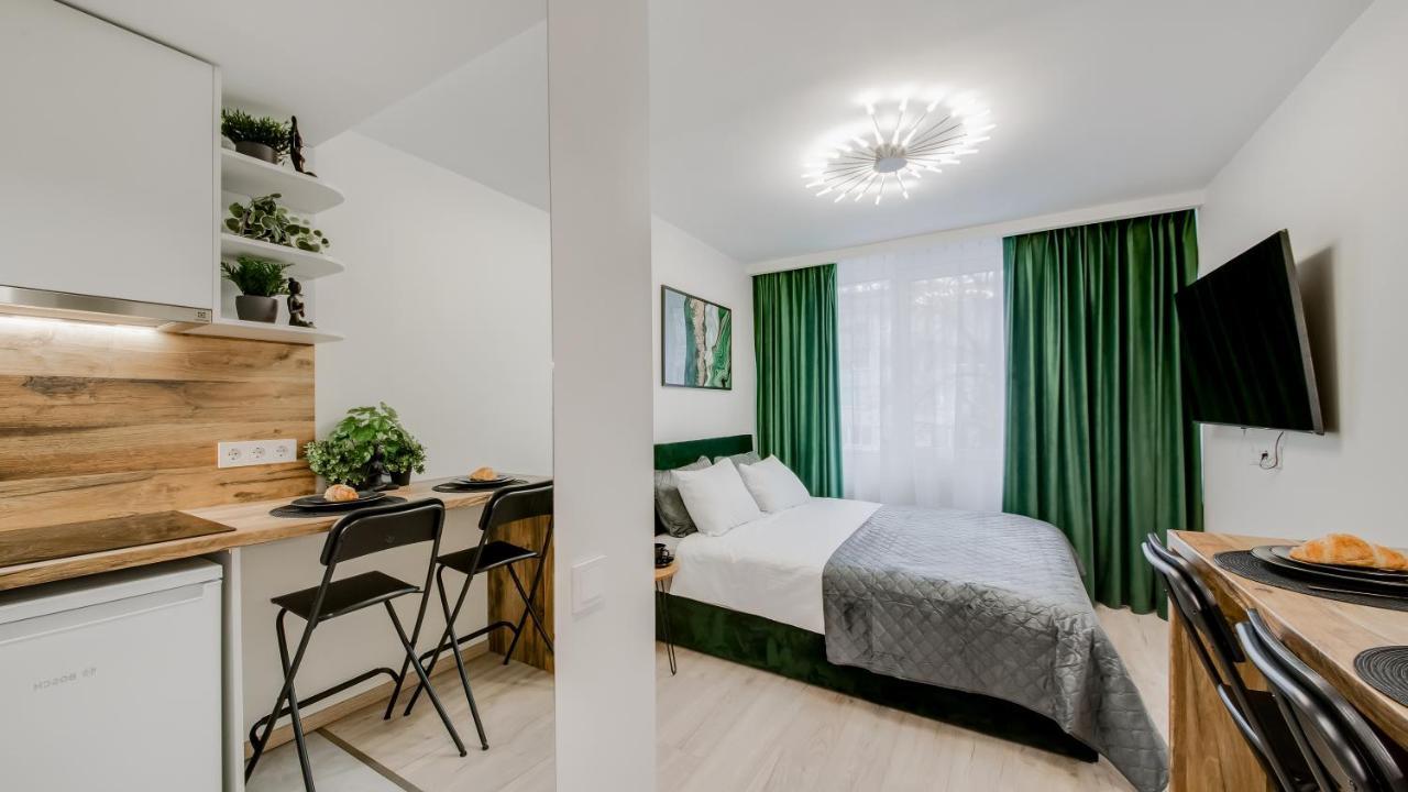 דירה Stylish In Zverynas וילנה